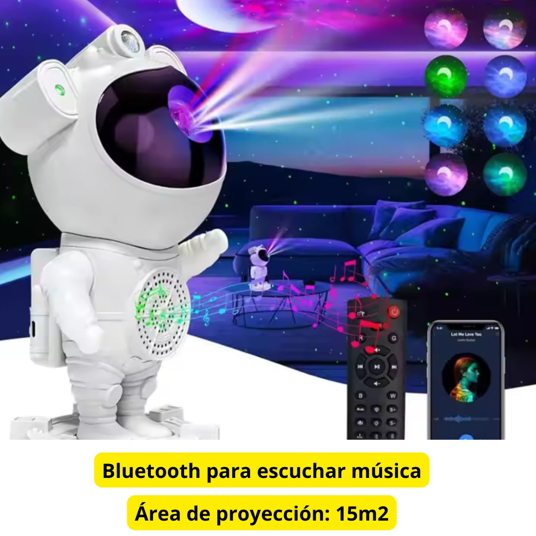 ¡PROYECTOR ASTRONAUTA RENOVA + ESFERA 3D DE REGALO!