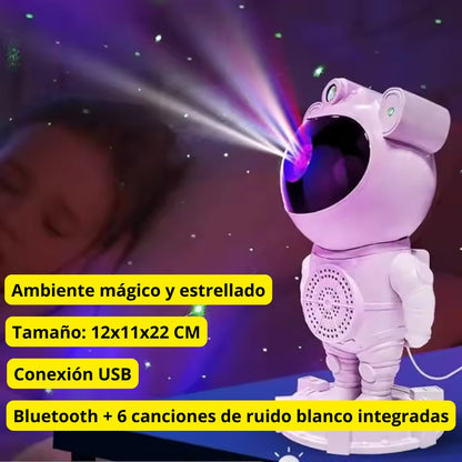 ¡PROYECTOR ASTRONAUTA RENOVA + ESFERA 3D DE REGALO!